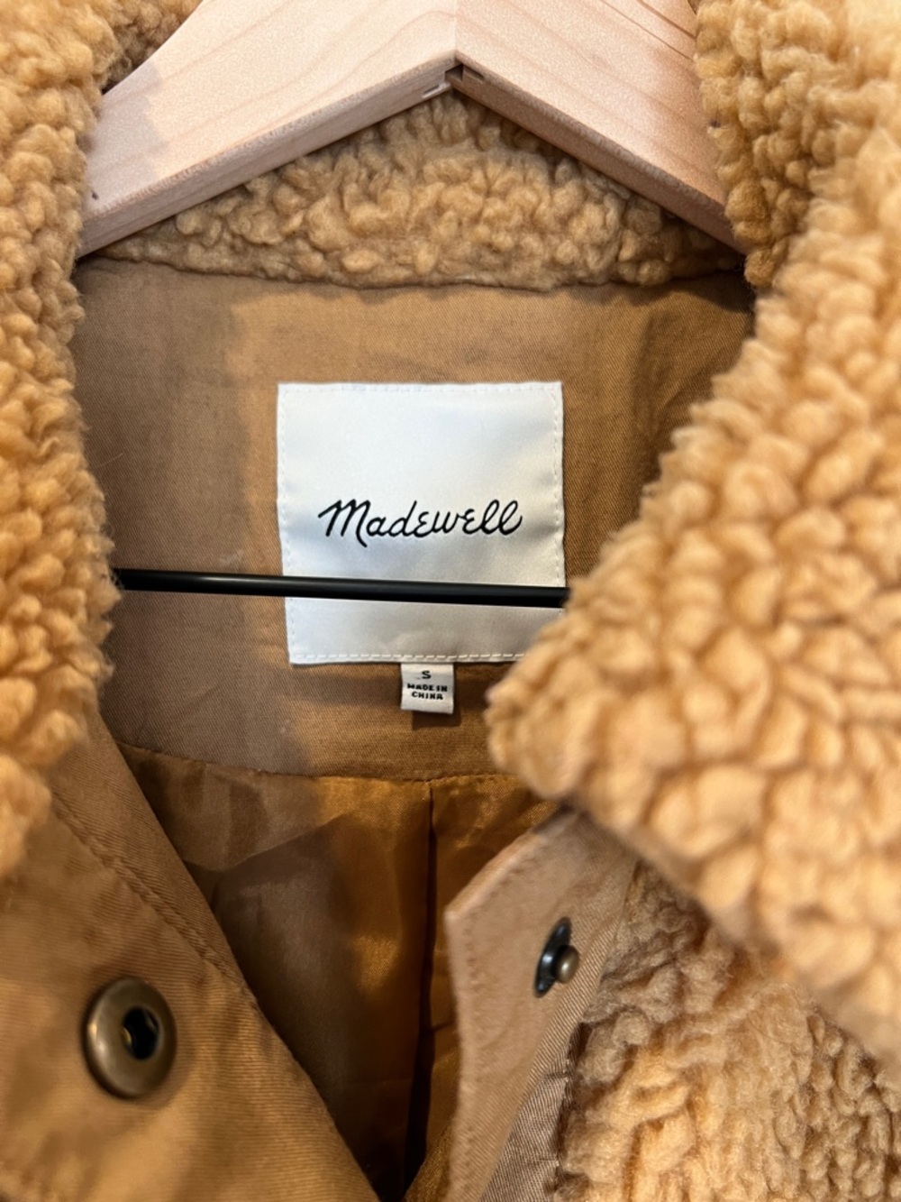 Madewell Sherpa Portland Jacket - Picture 2 of 7